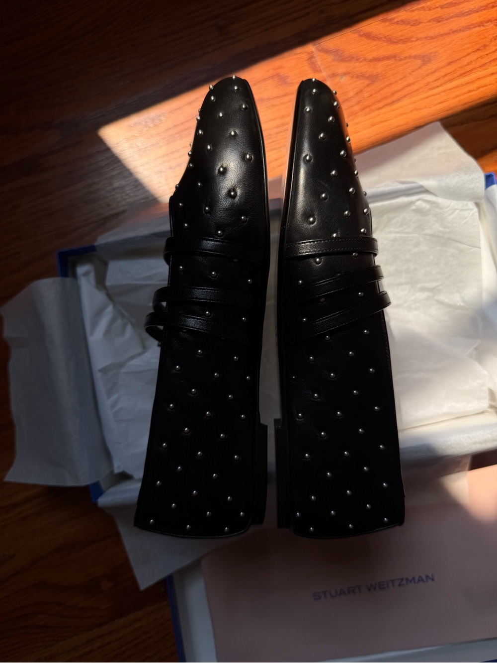 NWT Stuart Weitzman Sostud Mary Jane Ballet Flat / Size 9 - Picture 7 of 10